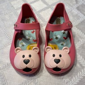 Mini Melissa rare pink bear size 9